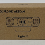 A picture of the Logitech c920x HD box